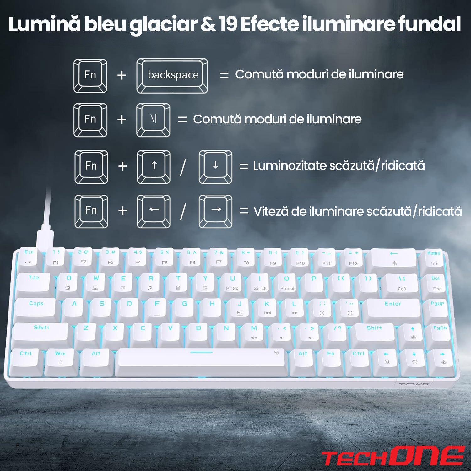 Tastatura Gaming Mecanica Profesionala Techone HexaBoard Tastatura Gaming Mecanica Profesionala Techone HexaBoard